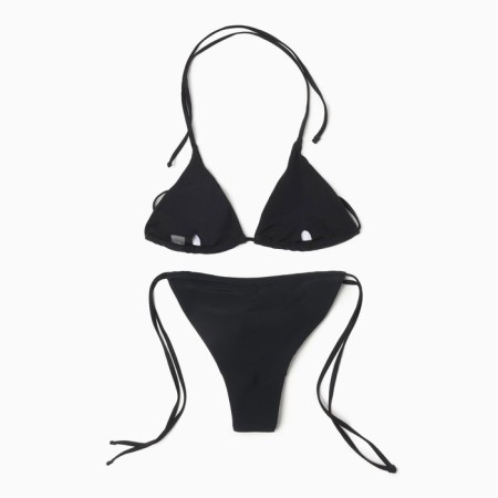 Swimsuit female separate minku color black size 42-8