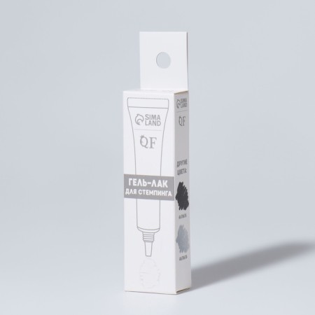 Stamping gel polish, 3 phase, 8 ml, white color-3