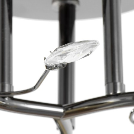 Svetogor chandelier "Sun" 3x60W e27 black chrome-5