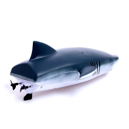 Radio -controlled boat "Shark", 2 in 1, works from the battery-5