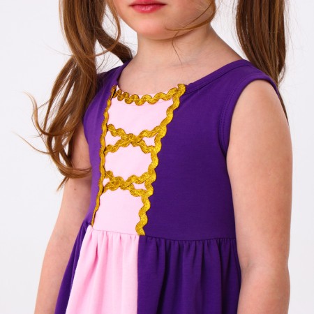 Carnival set "Honey Princess", height 104–110 cm-6
