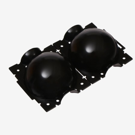 Ball for rooting plants, D = 5.5 cm, under a branch 0.5 cm, black, Greengo-3