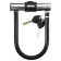 Dream Bike bicycle castle, U-shaped, 130x195 mm, black color