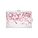 Decorative panel with photo printing "Rain of hearts", horizontal, size 100x150 cm