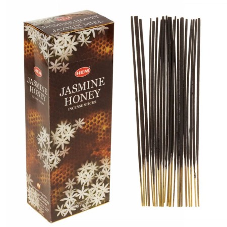 Incense "hem" 20 sticks coal jasmine honey