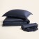 Slip on the elastic band SL Home Tencel 160*200+30 cm, col. blue