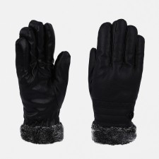 Gloves male, dimensionless, with insulation, black color