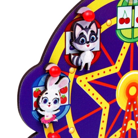 Toy with hooks "animals on the attraction"-2