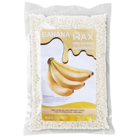 Film wax for depilation in the Jessnail granules "Banana", 500 g