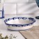 Skillet tray, large, 4.2 x 20.5 cm, gzhel