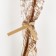 Clip tape, set of 1000 pcs., Length 1 pc. - 12 cm, beige color