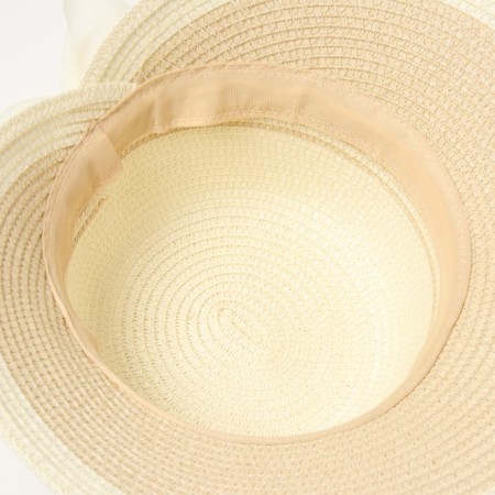 Women's hat Minaku, central milk/beige, river 58-6
