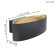 Bra Maccacari, 1x10W Led, 3000k, 1100lm, black color