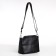 Bag Cross-Bodi with a zipper, black color