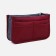 Cosmetic coat-organizer on zippers, burgundy color