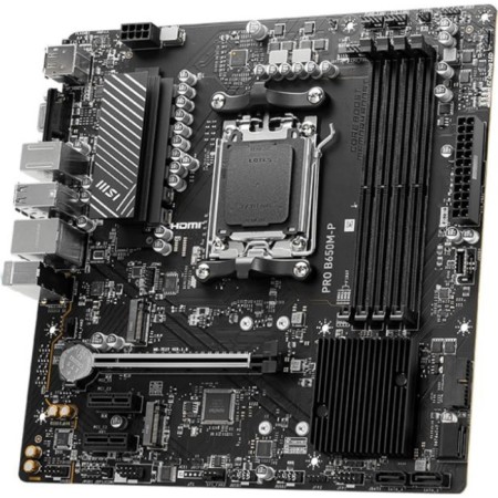 Material board MSI Pro B650M-P Socketam5 AMD B650 4XDDR5 MATX AC`97 8ch (7.1) 2.5GG RAID+ 106498-1