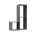 GN-2 gyra shelf 600x250x900 graphite gray