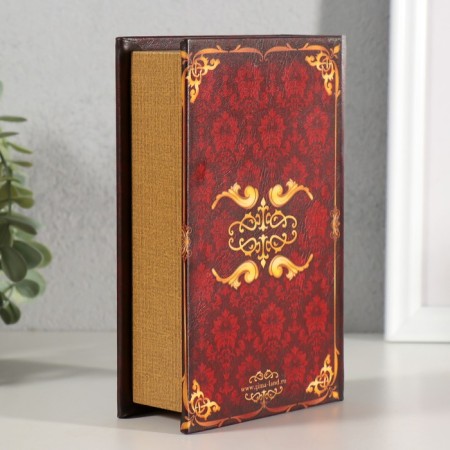 Safe tree Book Leather "Personal capital of a real man" 17x11x5 cm-4