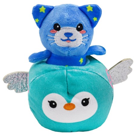 Soft toy Funky Toys "Kitten and Blue Bird"