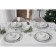 Porcelain bowl magistro line, 1.3 l, d = 17.5 cm, white color