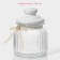 Glass Bank for bulk products with a ceramic lid of the jam, 600 ml, 11 × 15.5 cm
