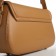 Women's bag Textura, messenger, medium size, color dark beige
