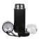 Thermos for tea and coffee, 500 ml, with a flask, retains heat up to 8 hours, black