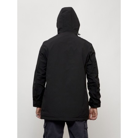 Male demi -season kosukha park, size 58, black color-11