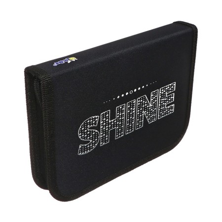 Penal 1 section 130 x 190 x 30 mm, with a folding bar, PCT 07-22-19 "Shine" laminated cardboard, drawing with a metallic effect-2