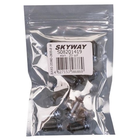 LED lamp T8.5 (T4W), 12V, 3 SMD diode, 1-end, white, Skyway, S08201471-1