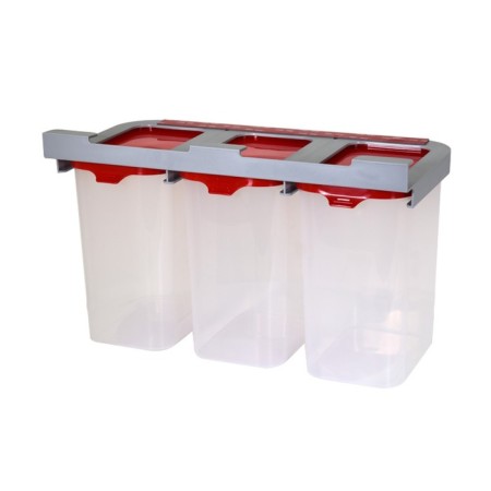 Set of 2l Oursson suspension capacities, red-1