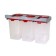 Set of 2l Oursson suspension capacities, red