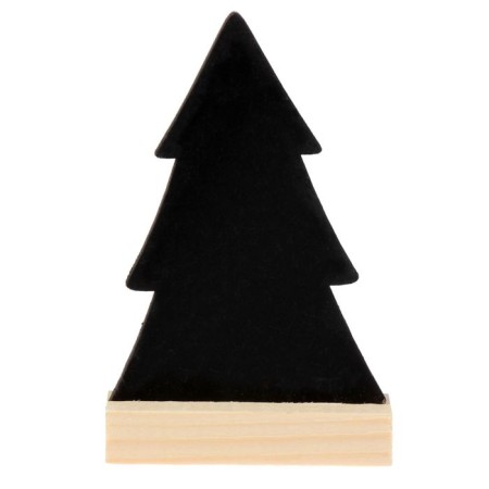 New Year. Topper-Consonant Cretaceous on a figure stand "spruce", 10 x 7-1