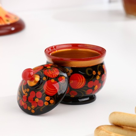Set of spices "Strawberry", medium, 15 × 15 × 6 cm, Khokhloma-2