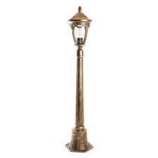 Sadovo-park lamp Feron PL686, IP44, E27, 60 W, 180x180x1060 mm, color black gold