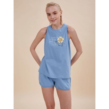Female set, size XS, blue color-7