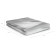 Notebook A5 80 sheets of a cage on a spiral Erichkrause Life Style, silver, plastic cover