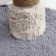 A house for cats with a claw, with an oval shelf, 54 x 34 x 80 cm, fluffy fur, jute, gray
