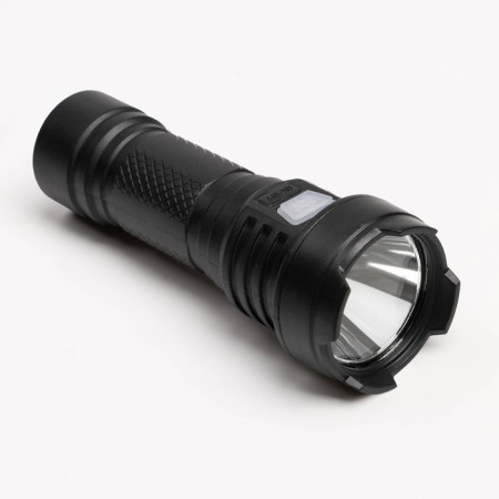 Manual battery flashlight, 800 mAh, 3 watts, LED, 3 modes, USB