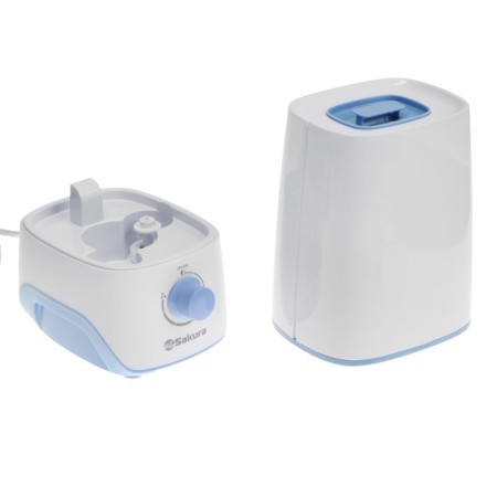 Air humidifier Sakura SA-0609WBL, ultrasound, 18 W, 2 l, up to 18 m2, white and white-1