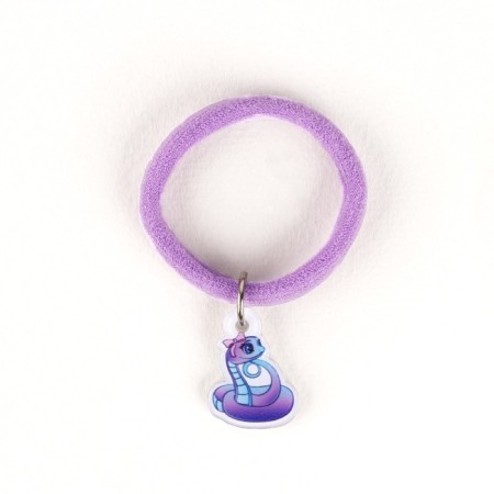 Hair gum "Happy New Year", diam. 4 cm-2