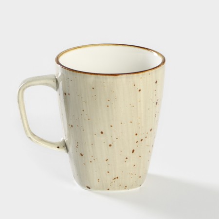 Porcelain mug Samold "Horek graphite", 400 ml