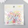 Busins ​​plastic "Apple with a leaf" Mix set 20 grams 0.6x1x0.9 cm