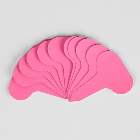 The price tag T-shaped plastic 5 × 7 cm, set 10 pcs., Pink color-1