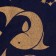 Tensor Ethel towel "Zodiac Signs: Pisces" Violet, 67x130 cm, 100% cotton, 420g/m2