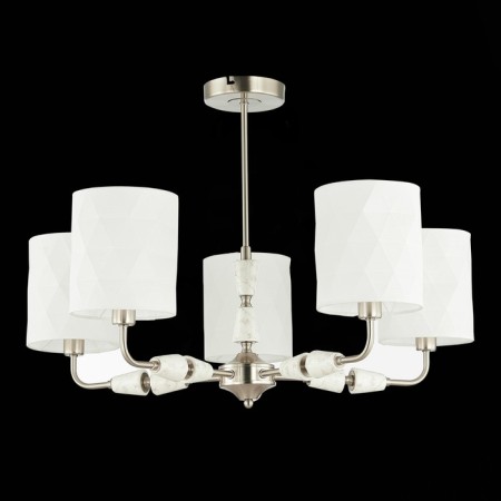 Ceiling EVOLUCE lamp. Sle107802-05. Mili. 5x40 watts, E14, 70x70x48 cm, Nickel color-3