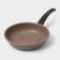 Rock pan, d = 17 cm, plastic handle, anti -stick coating, brown color