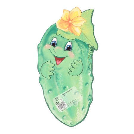 Плакат вырубной "Огурец" 23х22 см-1