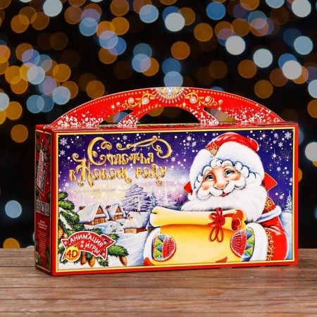 Gift box "Magic Scroll", Maxi's Bright portfolio, 37 x 8 x 20.2 cm