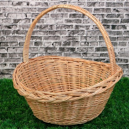 Basket "Fruit", No. 1, bottom: 20 × 26 cm, top: 31 × 37 cm, h = 11/16/36 cm, vine